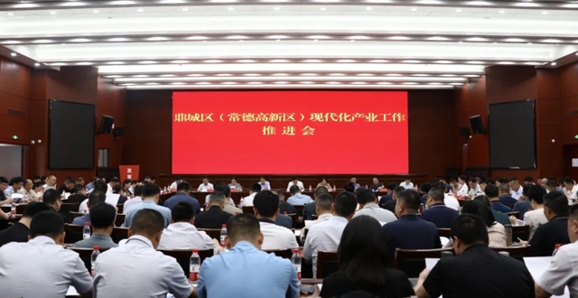 陈远主持召开鼎城区（常德高新区）现代化产业工作推进会