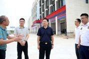 陈远调研鼎城区消防二站、常德高新区浦沅消防站建设工作