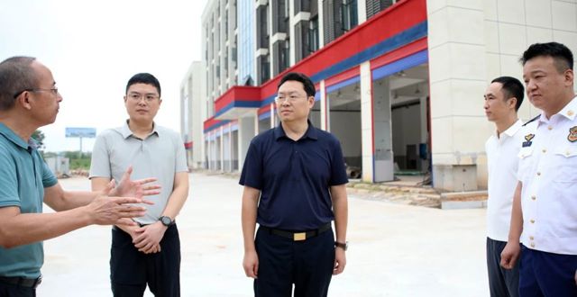 陈远调研鼎城区消防二站、常德高新区浦沅消防站建设工作