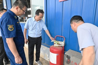 常德高新区督导检查国庆、中秋 节前安全生产工作