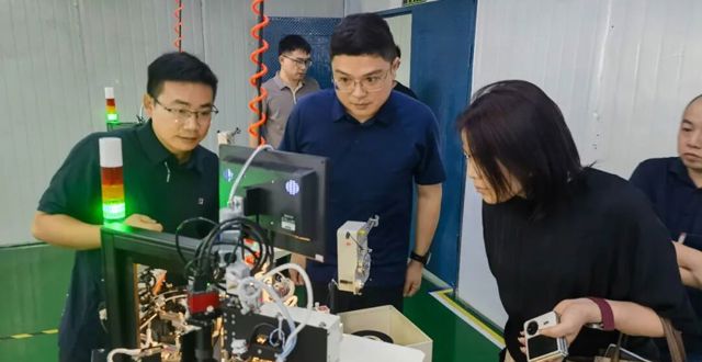 常德高新区赴华晟电通开展精准考察 力促优质项目落户